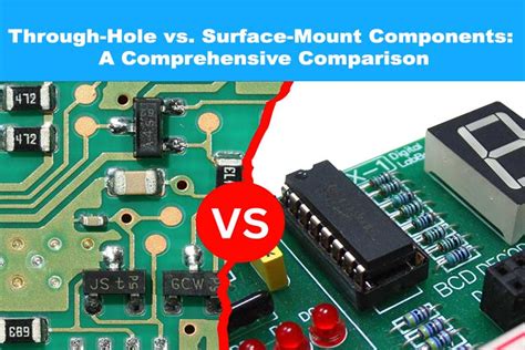 through hole vs smd.